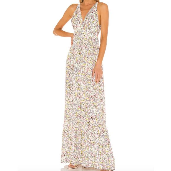 AFRM Vail Halter Maxi Blanc Ditsy - Picture 12 of 12